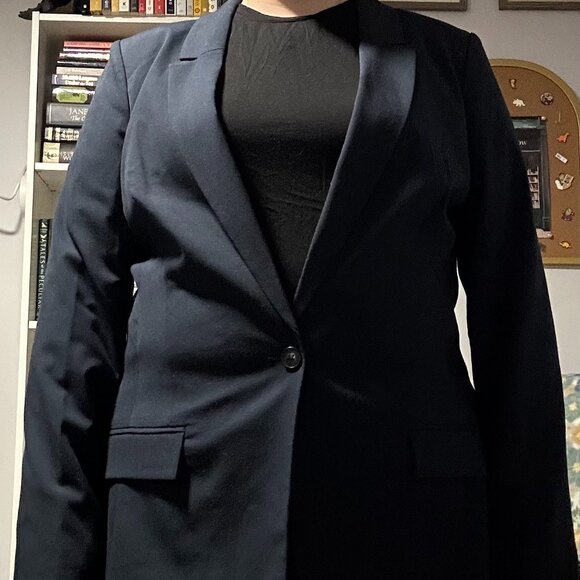 Dark Blue Blazer - Picture 1 of 3